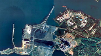 West Tank sijaitsee Porin Tahkoluodossa